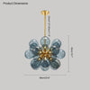 WOMO 18 Bubbles Glass Chandelier-WM2051 thumbnail