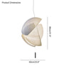 WOMO Asymmetrical Rice Paper Pendant Light-WM2056 thumbnail