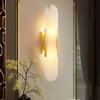 WOMO Oval Alabaster Wall Sconce-WM6107 thumbnail