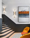 WOMO Oval Alabaster Wall Sconce-WM6107 thumbnail