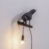 WOMO White/Black Bird Wall Sconce-WM6113 thumbnail