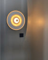 WOMO Rippled Disc Wall Sconce-WM6121 thumbnail