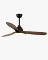 WOMO 3 Wood Blade Ceiling Fan Lamp - WM5242 thumbnail