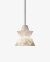 WOMO Hat Shaded Alabaster Pendant Light-WM2896 thumbnail