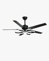 WOMO Unique Black Ceiling Fan Lamp-WM5104 thumbnail