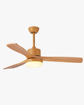 WOMO 3 Wood Blade Ceiling Fan Lamp - WM5174