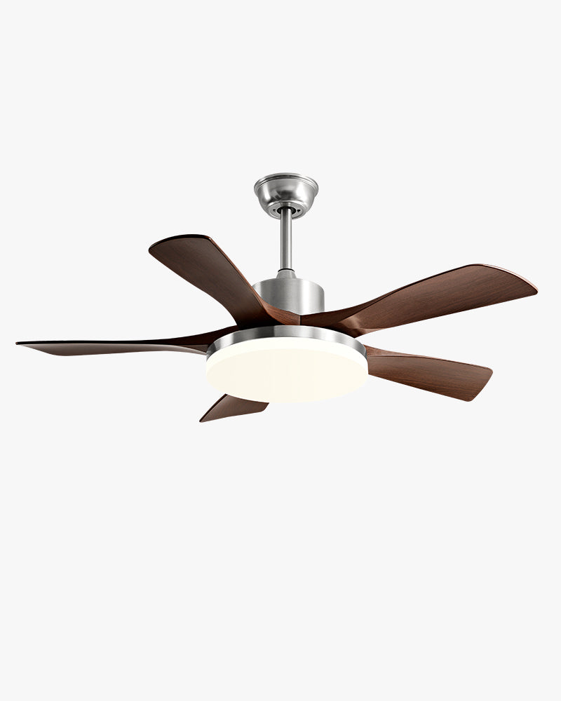 WOMO 5 Blade Ceiling Fan with Bright Light - WM5163