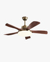 WOMO Gold Wood Ceiling Fan with Bright Light - WM5171 thumbnail