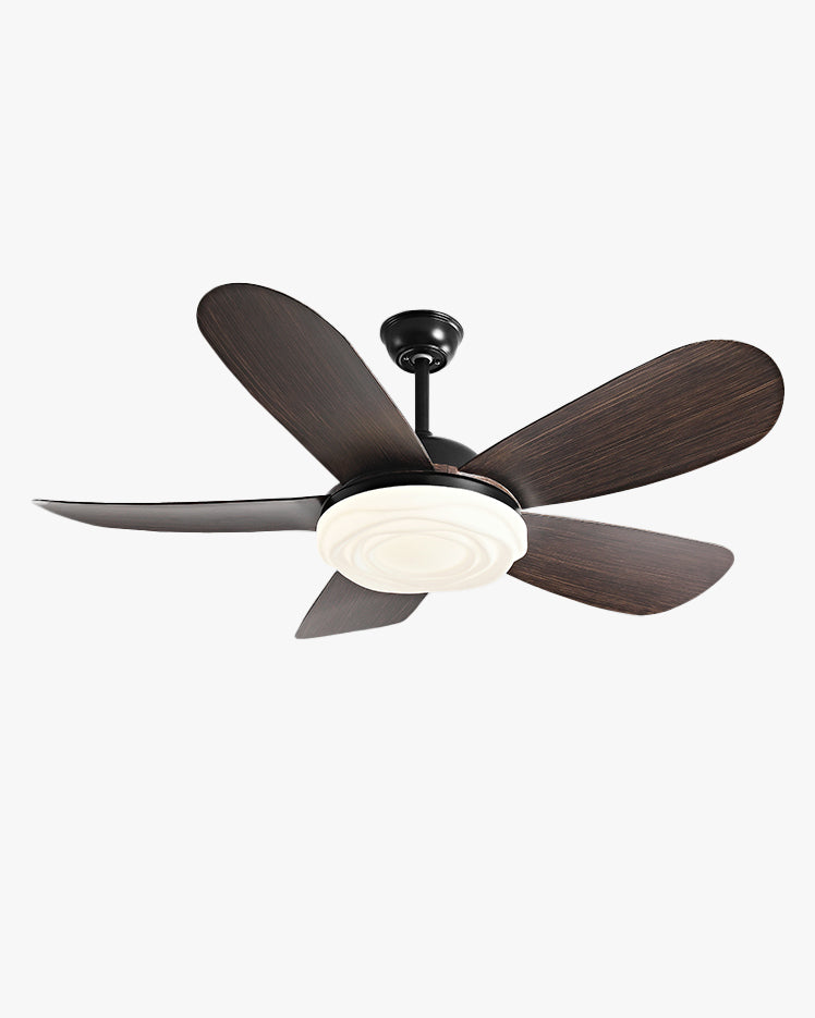 WOMO Modern Ceiling Fan with Bright Light - WM5169