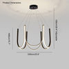WOMO Minimal U-shaped Round chandelier-WM2143 thumbnail