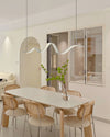 WOMO Wavy Linear Led Pendant Light-WM2282 thumbnail