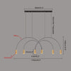 WOMO Arc Rainbow Pendant Chandelier-WM2063 thumbnail
