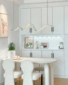 WOMO Wavy Linear Led Pendant Light-WM2282 thumbnail