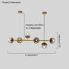 WOMO Linear Globe Chandelier-WM2070 thumbnail