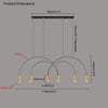 WOMO Arc Rainbow Pendant Chandelier-WM2063 thumbnail