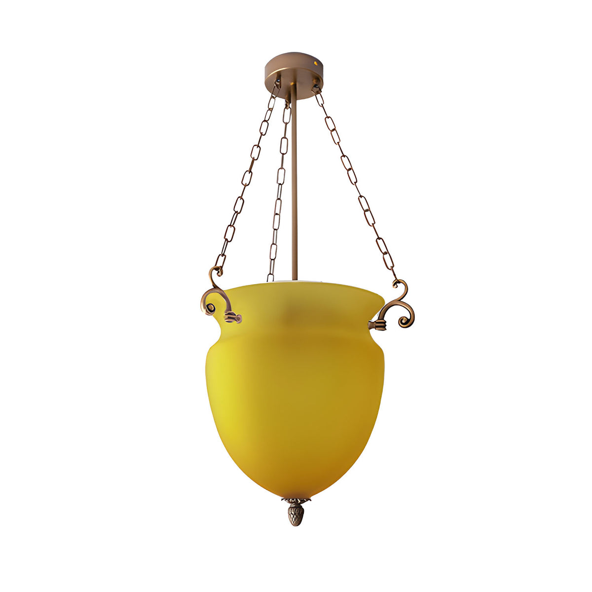 WOMO Mid Century Modern Glass Flower Bud Chandelier-WM3221