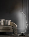 WOMO Facial Profile Sculptural Floor Lamp-WM7002 thumbnail