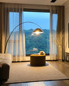 WOMO Dome Arc Floor Lamp for Dining Room-WM7008 thumbnail
