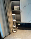 WOMO Glass Column Torchiere Floor Lamp-WM7018 thumbnail