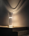 WOMO Glass Column Torchiere Floor Lamp-WM7018 thumbnail