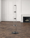WOMO Glass Column Torchiere Floor Lamp-WM7018 thumbnail
