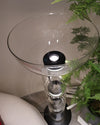 WOMO Glass Column Torchiere Floor Lamp-WM7018 thumbnail