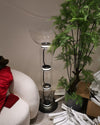WOMO Glass Column Torchiere Floor Lamp-WM7018 thumbnail