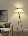 WOMO Japandi Cone Tripod Floor Lamp-WM7019 thumbnail