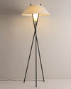 WOMO Japandi Cone Tripod Floor Lamp-WM7019 thumbnail