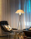 WOMO Japandi Cone Tripod Floor Lamp-WM7019 thumbnail