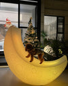 WOMO Crescent Moon Floor Lamp-WM7021 thumbnail