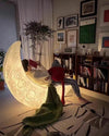 WOMO Crescent Moon Floor Lamp-WM7021 thumbnail