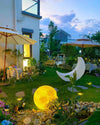 WOMO Crescent Moon Floor Lamp-WM7021 thumbnail