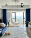 WOMO Crescent Moon Floor Lamp-WM7021 thumbnail