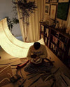WOMO Crescent Moon Floor Lamp-WM7021 thumbnail