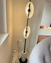 WOMO 2-bulb Marble Floor Lamp-WM7032 thumbnail