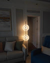 WOMO 2-bulb Marble Floor Lamp-WM7032 thumbnail
