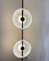 WOMO 2-bulb Marble Floor Lamp-WM7032 thumbnail