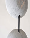 WOMO 2-bulb Marble Floor Lamp-WM7032 thumbnail
