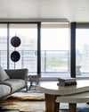 WOMO 2-bulb Marble Floor Lamp-WM7032 thumbnail