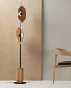 WOMO 2-bulb Marble Floor Lamp-WM7032 thumbnail