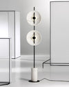 WOMO 2-bulb Marble Floor Lamp-WM7032 thumbnail