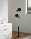 WOMO Black Pole Floor Lamp-WM7037 thumbnail