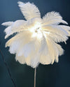 WOMO Feather Palm Tree Floor Lamp with Tray-WM7052 thumbnail