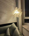 WOMO Feather Palm Tree Floor Lamp with Tray-WM7052 thumbnail