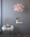 WOMO Feather Palm Tree Floor Lamp with Tray-WM7052 thumbnail
