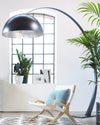 WOMO Dome Arc Floor Lamp over Couch-WM7063 thumbnail