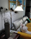 WOMO Pleated Hanging Floor Lamp-WM7066 thumbnail