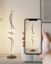 WOMO Dimmable Spiral Floor Lamp-WM7073 thumbnail