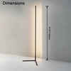 WOMO Simple Linear Floor Lamp-WM7078 thumbnail